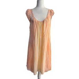 White + Warren 100% Silk Lightweight Shift Dress Size XL